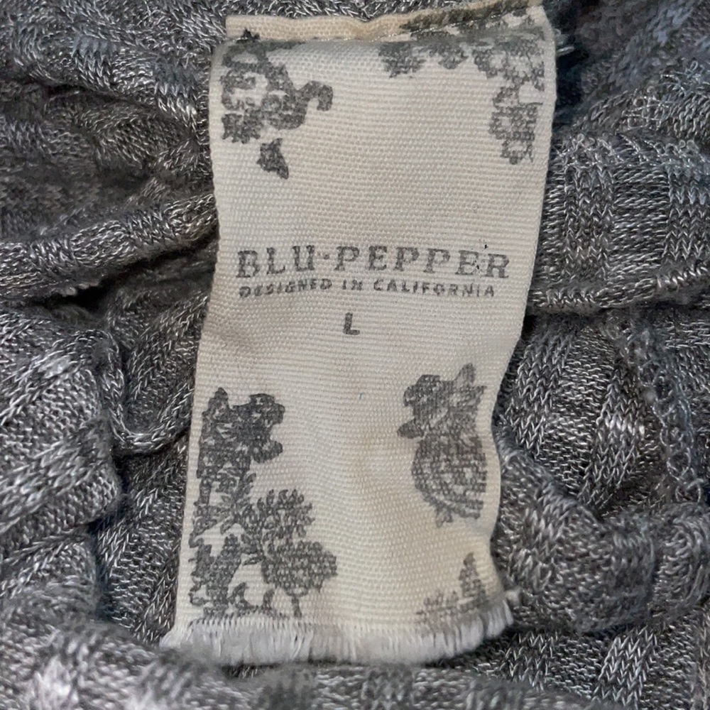 Large High-Low Blu Pepper Tank Dress - Picture 9 of 9